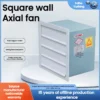 Proof Square Axial Fan, Wall, Electric, galvanized Sheet - view 4