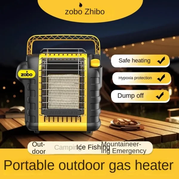 Propane Outdoor Heater, Portable, LPG - view 2