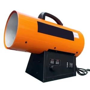 Propanelpg Air Forced Heater, Portable, Stainless, Steel, 40KW