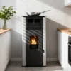 Ps-60 Pellet Stove, 6 KW, Carbon steel - view 3