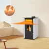 Ps-60 Pellet Stove, Carbon steel