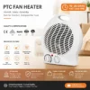 Ptc Ceramic Fan, Portable, 1000W, 2000W, VDE - view 4