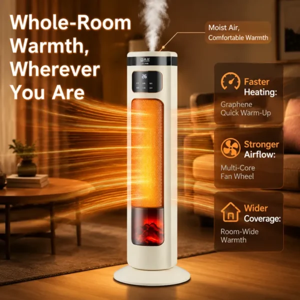 Ptc Ceramic Humidifying Heater, 2000W, 2406 - view 3