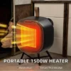 Ptc Ceramic Space Heater, Portable, Corded Electric, B1 - view 4
