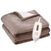 Ptc Heated Throw Blanket, AC220V, Microfiber Fabric