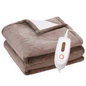 Ptc Heated Throw Blanket, AC220V, Microfiber Fabric