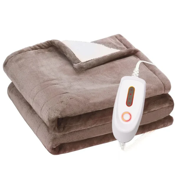 Ptc Heated Throw Blanket, AC220V, Microfiber Fabric