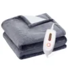 Ptc Heated Throw Blanket, AC220V, Microfiber Fabric - view 2