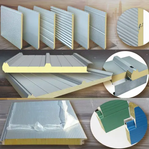Puf Sandwich Panel, 100mm, 150mm, 200mm, Wall - view 5