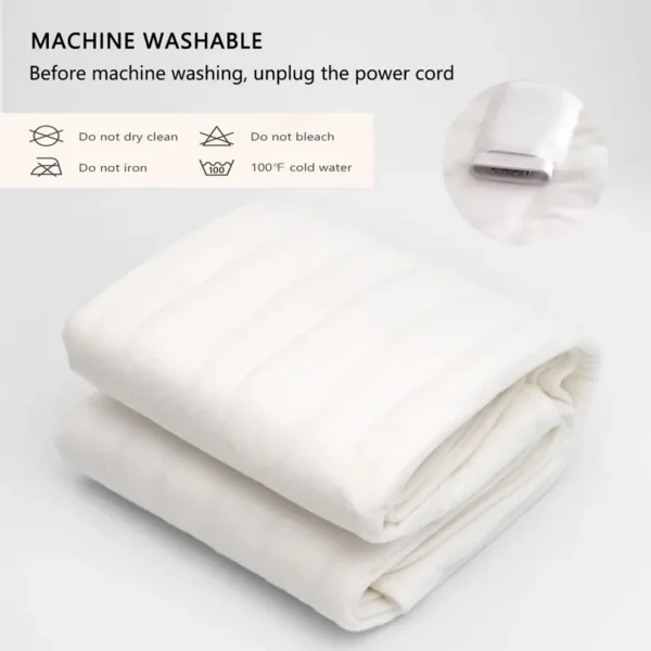 Punch Polyester Electric Blanket, ETL, 120V, Us Plug - view 5