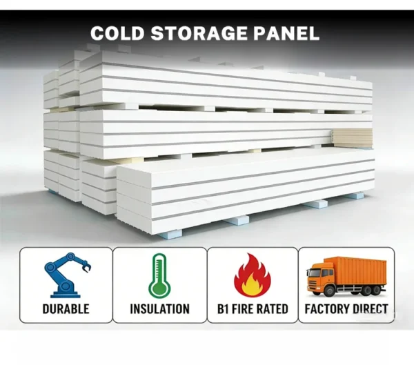 Pupir Insulation Sandwich Panel, Steel, YD