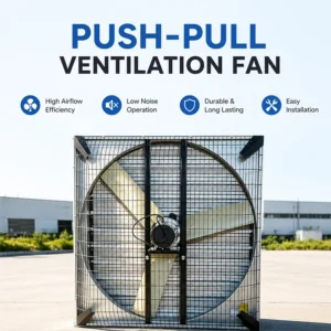 Push Pull Exhaust Fan, Centrifugal, 220v, 47000m³