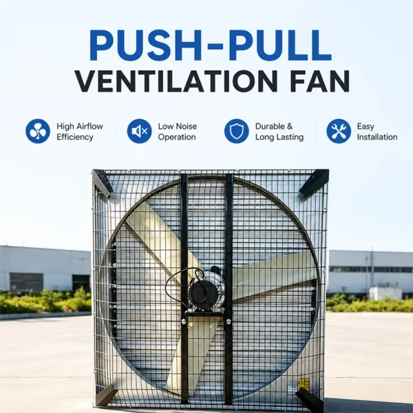 Push Pull Exhaust Fan, Centrifugal, 220v, 47000m³