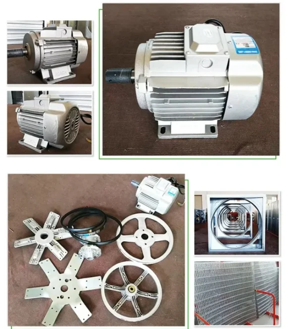 Push-pull Type Exhaust Fan, 1380, 50inch, Centrifugal - view 3