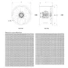 Pvc Duct Fans, QUID, 906-B-3AC, 3ph, Axial - view 3