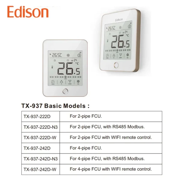 Pvc Flexible Hvac Controller, Portable, TX937 - view 4