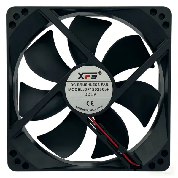Pwm Thermostatic Fan, 12025, 5V/12V/24V, 4-Wire, Plastic - view 3