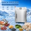 Quality Food Freezing Freezer, Stainless, Steel