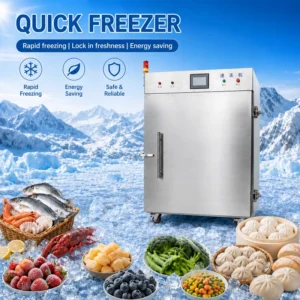 Quality Food Freezing Freezer, Stainless, Steel