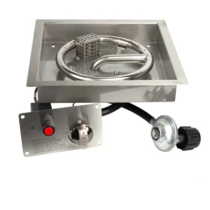Quality Gas Heater, 37000BTU, Stianless Steel