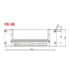 Quality General Elevator Fan, 220V, Metal - view 4