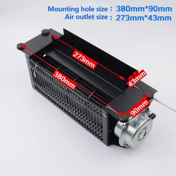Quality General Elevator Fan, FB-9B, 220V - view 3