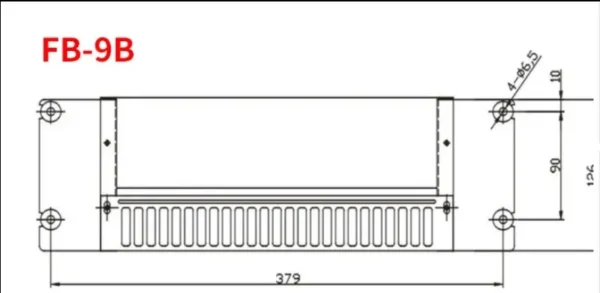 Quality General Elevator Fan, FB-9B, 220V - view 4