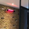 Quartz Infrared Heater, Portable, Solar, 1200Watt, IP65 - view 4
