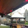 Quartz Infrared Heater, Portable, Solar, 1200Watt, IP65 - view 6