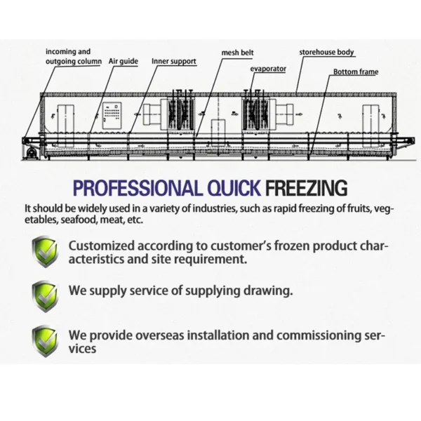 Quick Freezing Small Freezer, Stainless, Steel - view 2