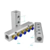 Quick Plug Connector, BSP, 30x30mm, G1/2, Aluminum - view 2