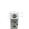 Quick Plug Connector, BSP, 30x30mm, G1/2, Aluminum - view 4