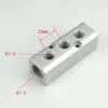 Quick Plug Connector, BSP, 30x30mm, G1/2, Aluminum - view 6