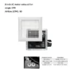 Quiet Bathroom Exhaust Fan, 8-Inch, Ceiling - view 2