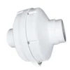 Quiet Centrifugal Duct Fan, Copper, Plastic, Inline - view 4