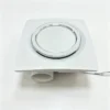 Quiet Duct Exhaust Fan, LED, 45W