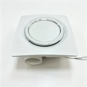 Quiet Duct Exhaust Fan, LED, 45W