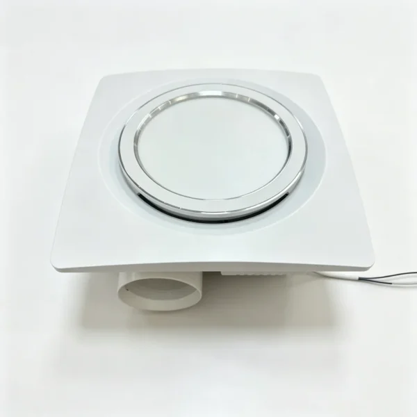Quiet Duct Exhaust Fan, LED, 45W