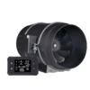 Quiet Duct Fan, HVAC, 100-240v, Electric