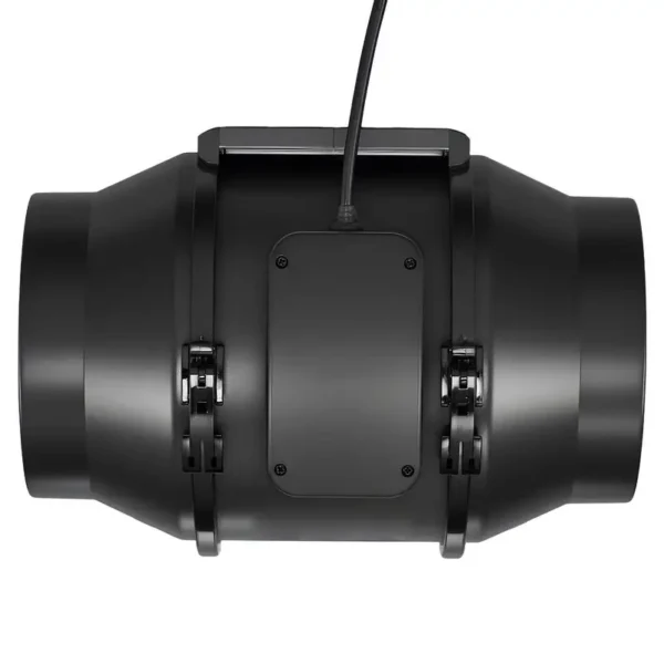 Quiet Inline Exhaust Fan, 380, CFM, 220v