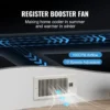 Quiet Register Booster Fan, D0100HPFIVY