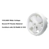 Quiet Wallwindow-mounted Exhaust Fan, 6Inch, 110-240V