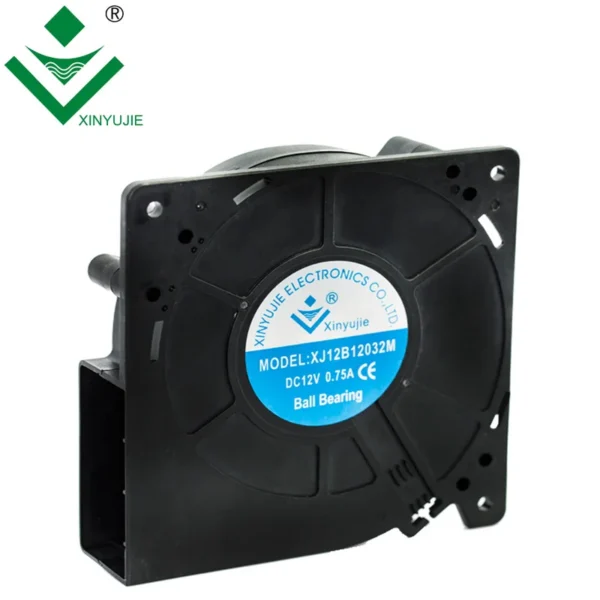 Radial Fan, 120mm, 12v, Centrifugal, 120x120x32mm - view 2