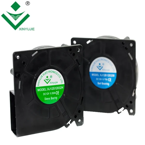 Radial Fan, 120mm, 12v, Centrifugal, 120x120x32mm - view 4