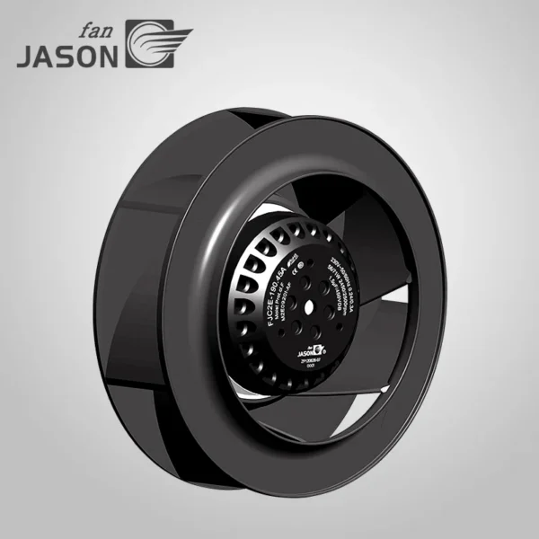 Radial Fan, 120V, 190mm, Centrifugal, C2S-190.45A - view 2