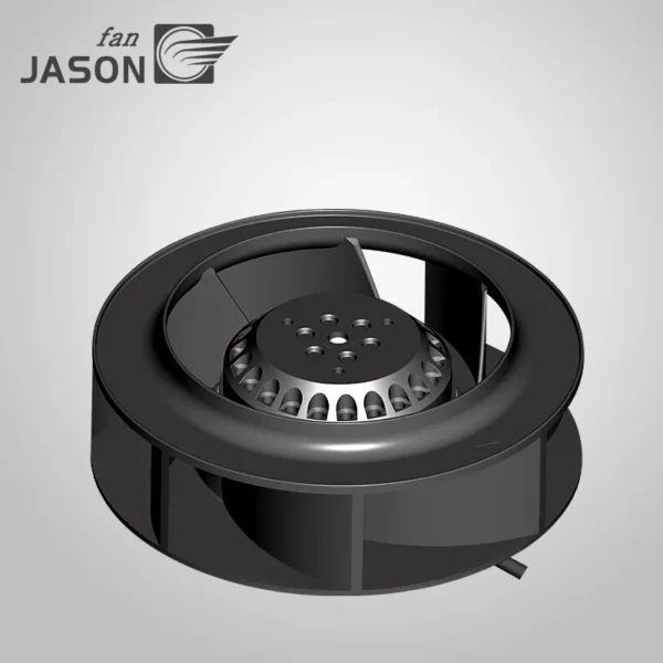 Radial Fan, 120V, 190mm, Centrifugal, C2S-190.45A - view 3