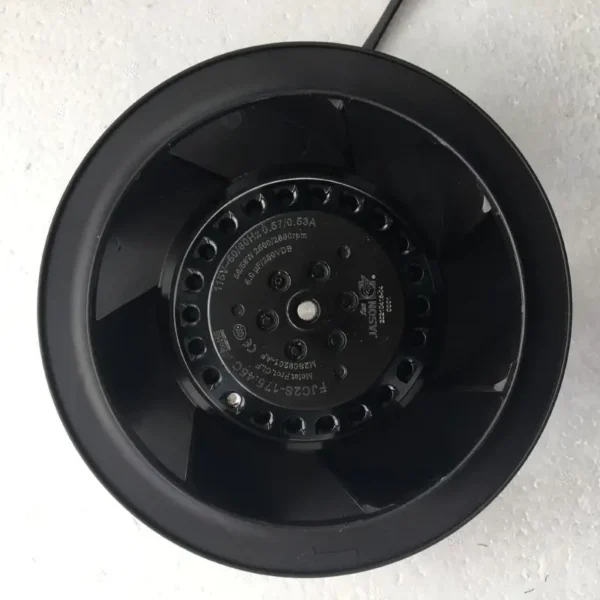 Radial Fan, 190mm, Centrifugal, Plastic, Wall