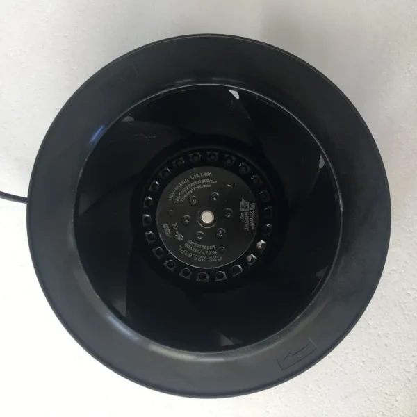 Radial Fan, 190mm, Centrifugal, Plastic, Wall - view 3