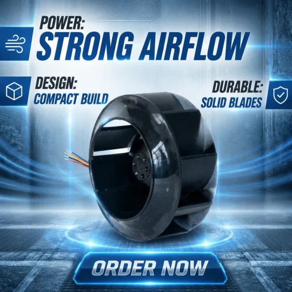 Radial Fan, 225FLW2, 220V, 2650RPM - view 3