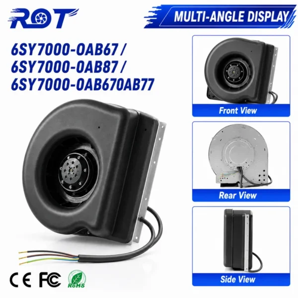Radial Fan, 6SY7000-0AB67, 230V, 250mm, 2450RPM - view 6